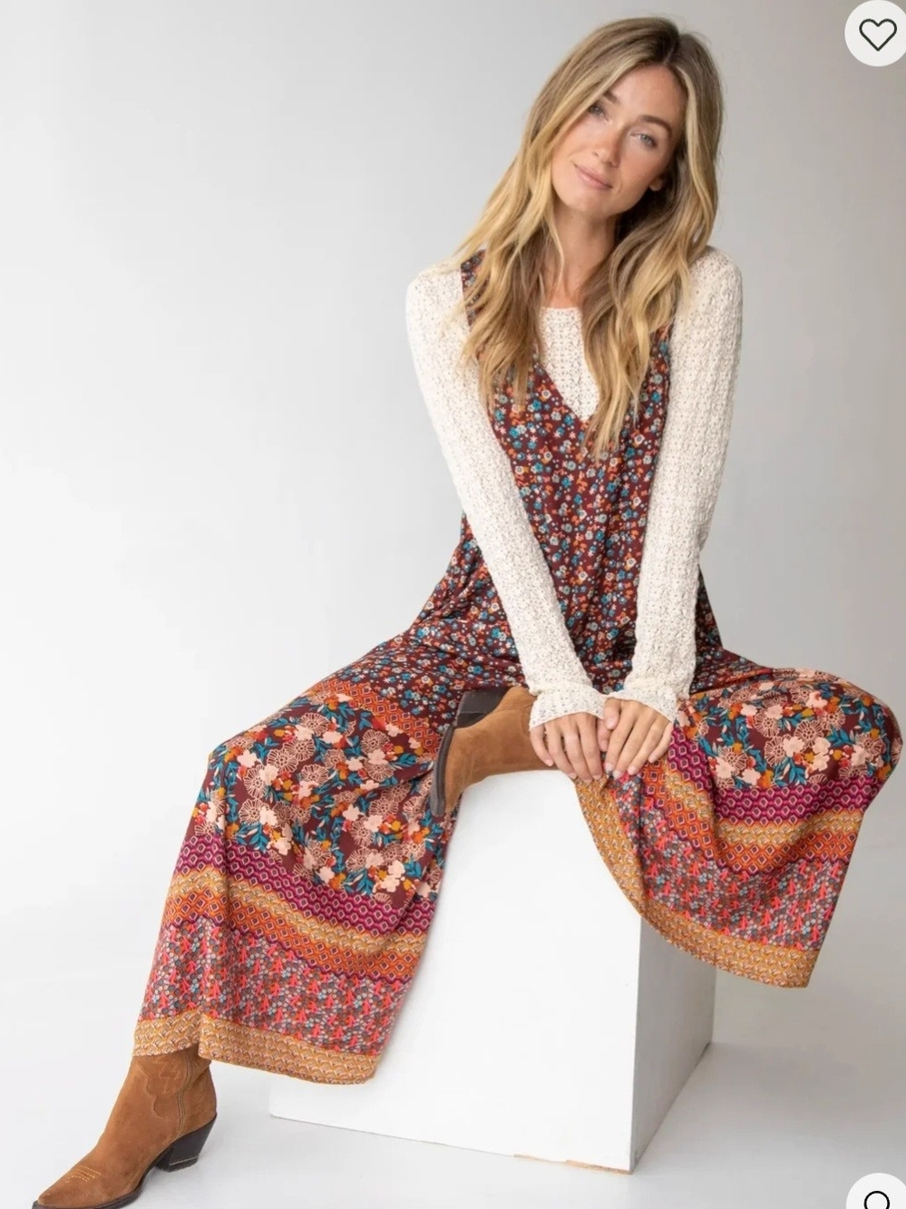 Natural Life Let's Just Go Wide-Leg Jumpsuit L/XL
